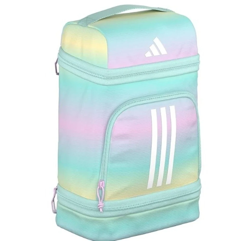 Adidas Excelerator Lunch Bag Unisex OSFA Gradient Flash Aqua Ombre Sporty NWT